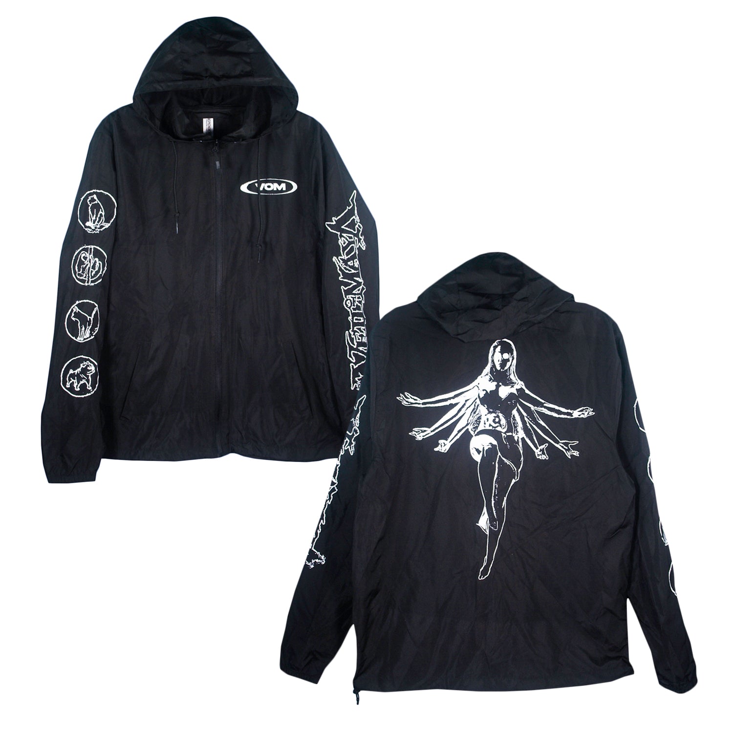 Mother Black Windbreaker