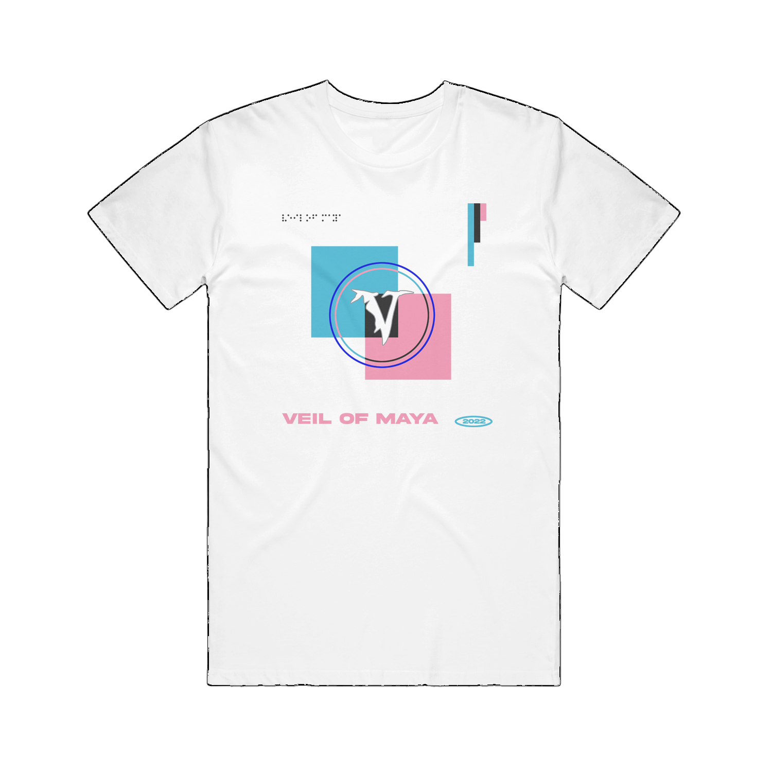 Synthwave White Tee